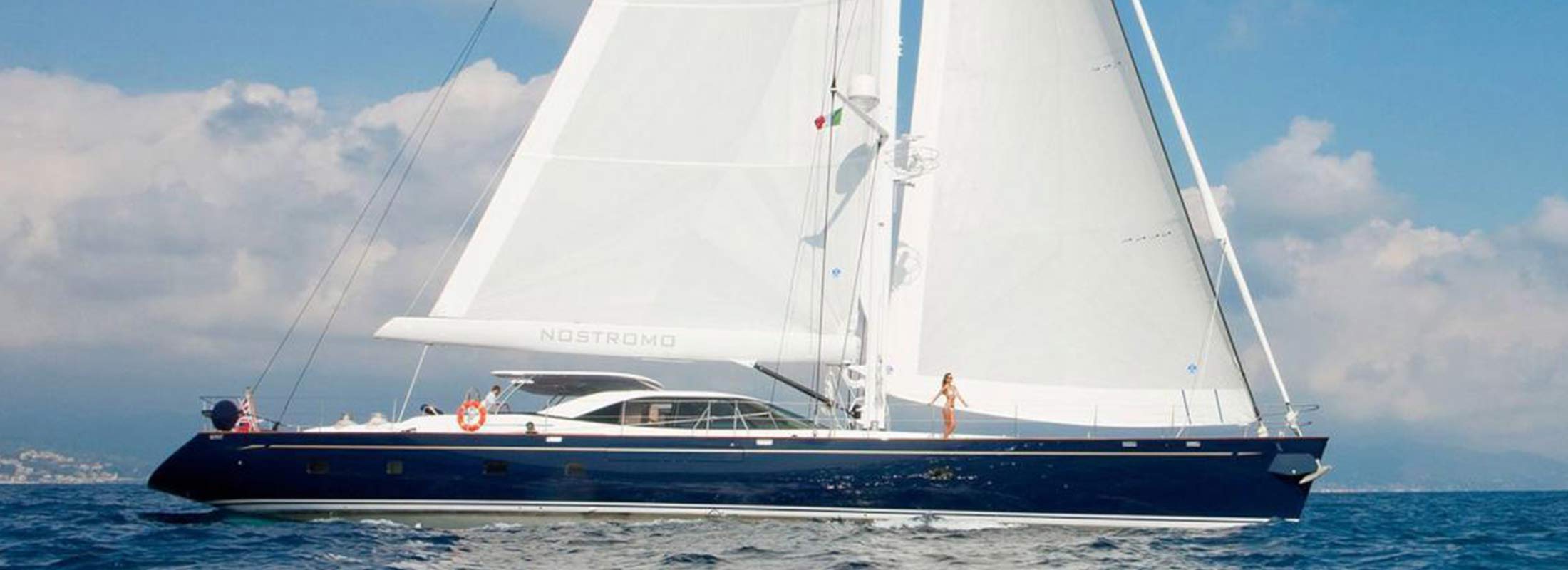 Nostromo Sailing Yacht for Charter Mediterranean slider 3