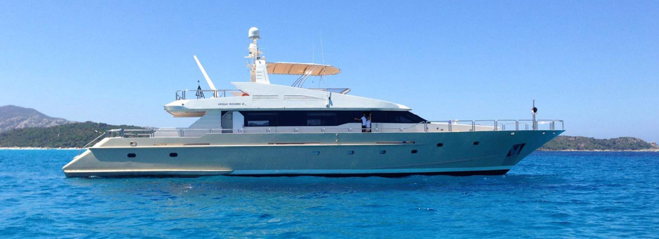 Evidence Motor Yacht for Charter Mediterranean slider 1